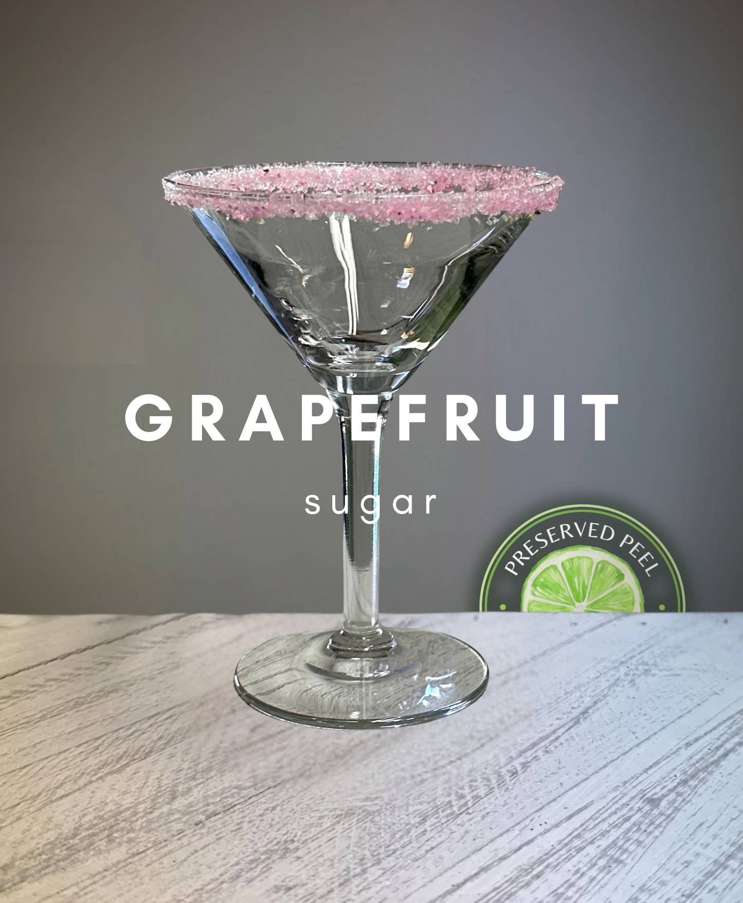 Grapefruit Sugar Rim – 2Lbs | Infused Sugar | Cocktail Rim