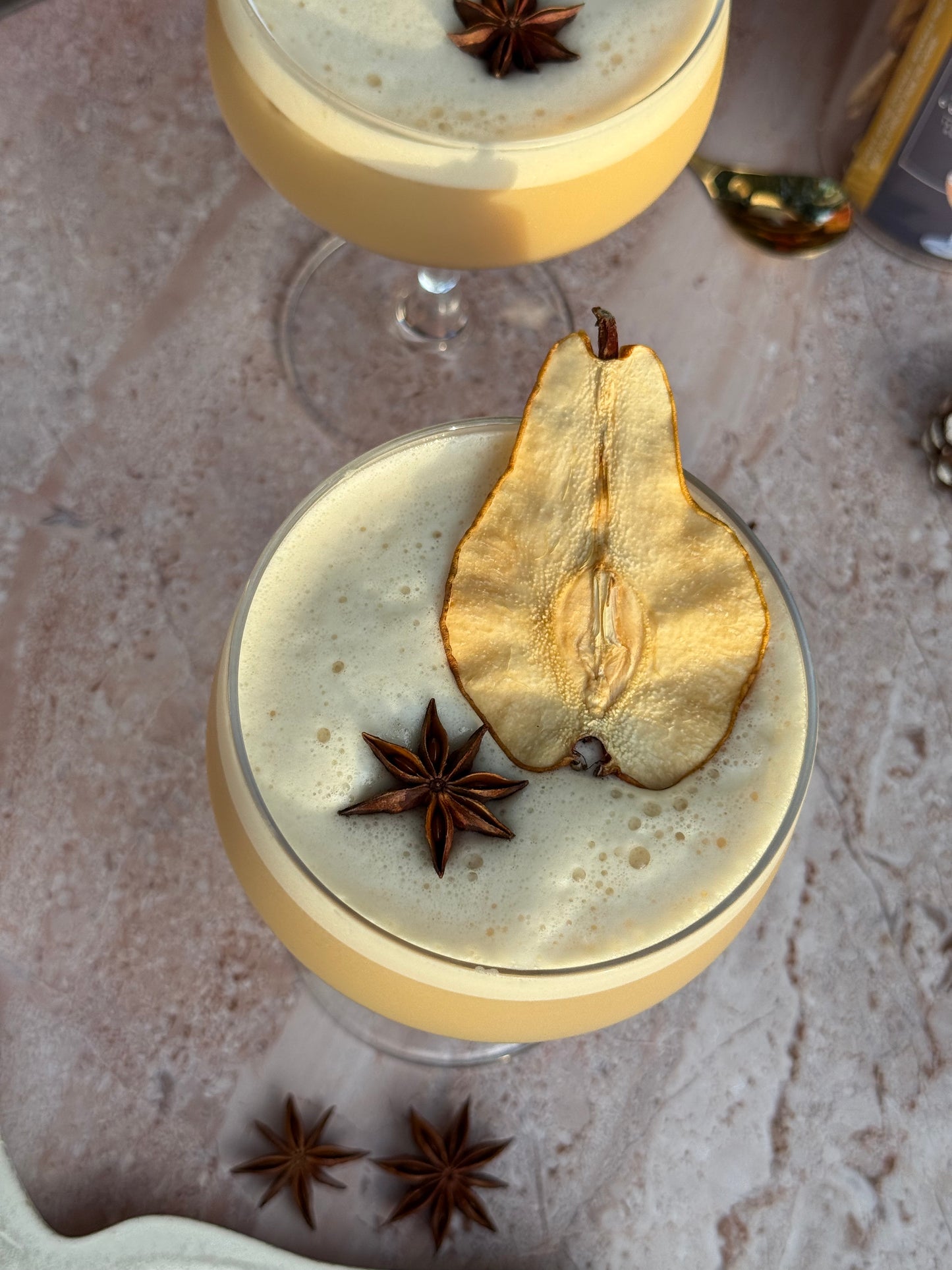 Dried Pear Slices | BULK SIZE | 150± Slices | Preserved Peel Premium DRIED FRUITS for Luxury Cocktail Garnishes for Bars, Restaurants & Home Hosts.