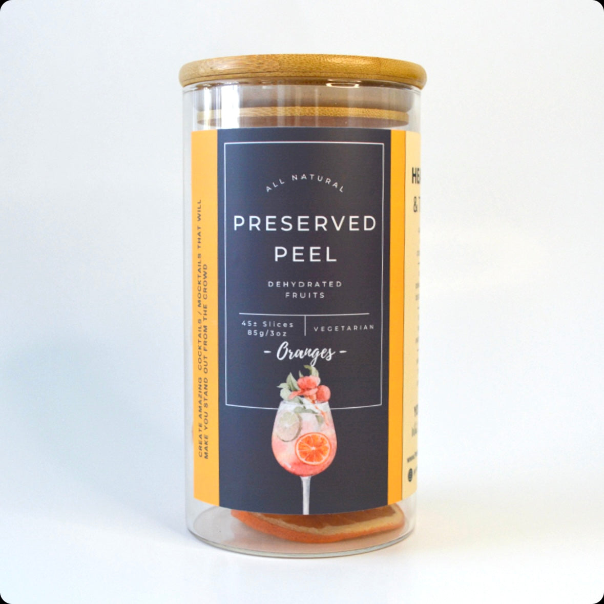 ECOFRIENDLY Dehydrated Oranges