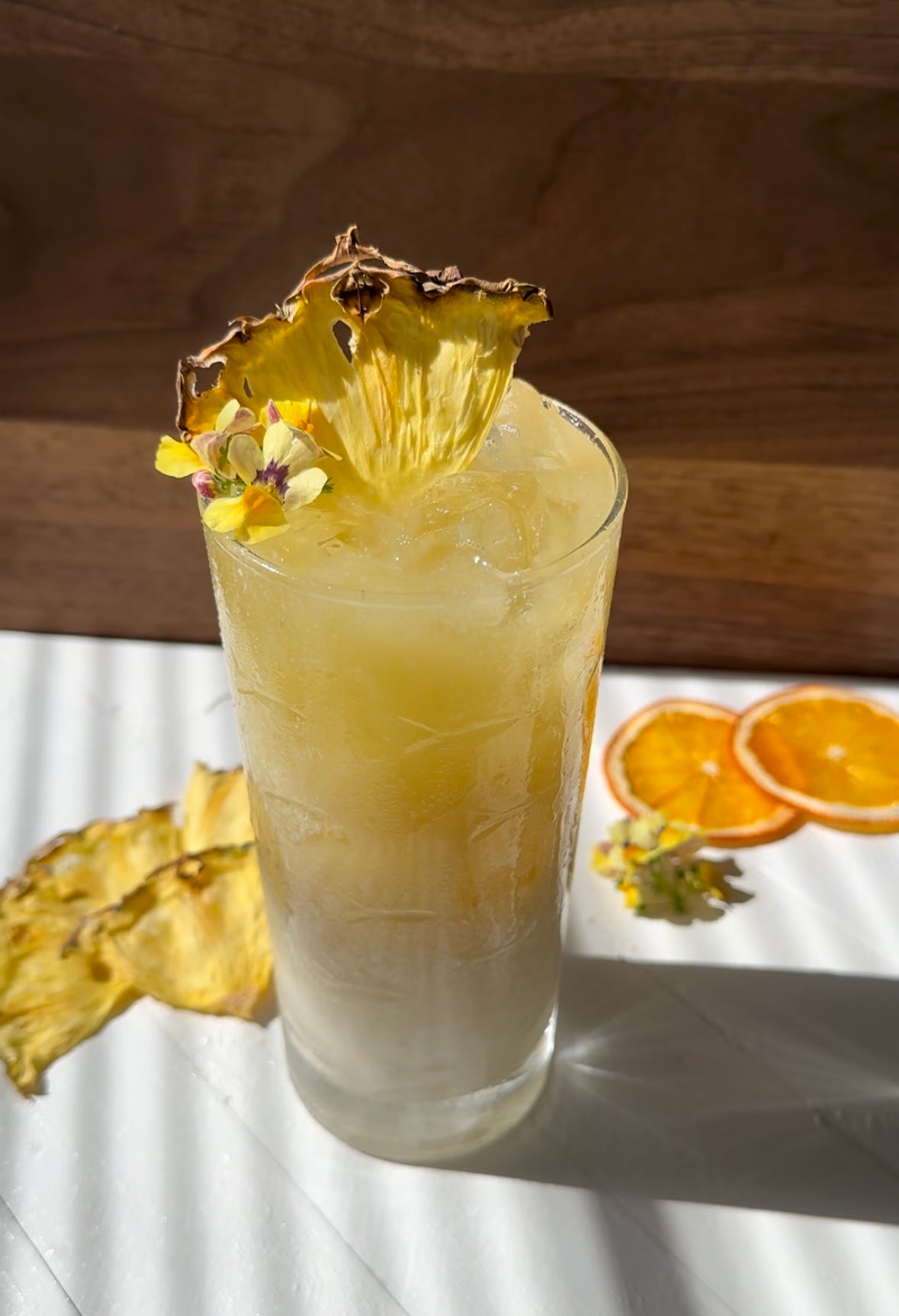 Bulk Dried Pineapple QUARTERS 1/4 | 240± Servings | Preserved Peel Premium DRIED FRUITS | BULK SIZE | for Luxury Cocktail Garnishes for Bars and Home Hosts.