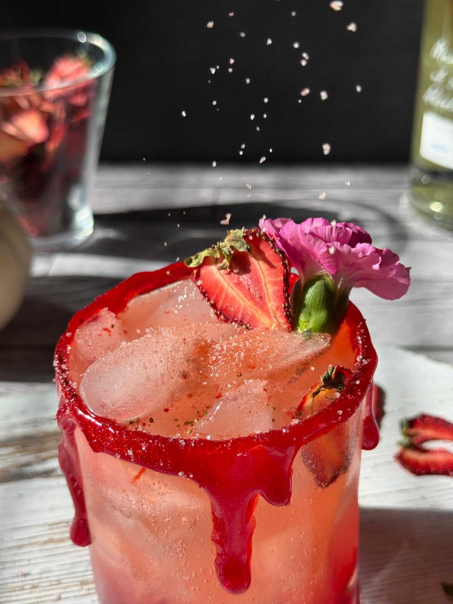 Strawberry Sugar Rim – 2Lbs | Infused Sugar | Cocktail Rim