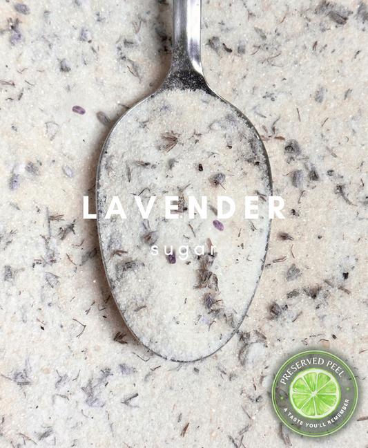 Lavender Sugar Rim – 2Lbs | Infused Sugar | Cocktail Rim