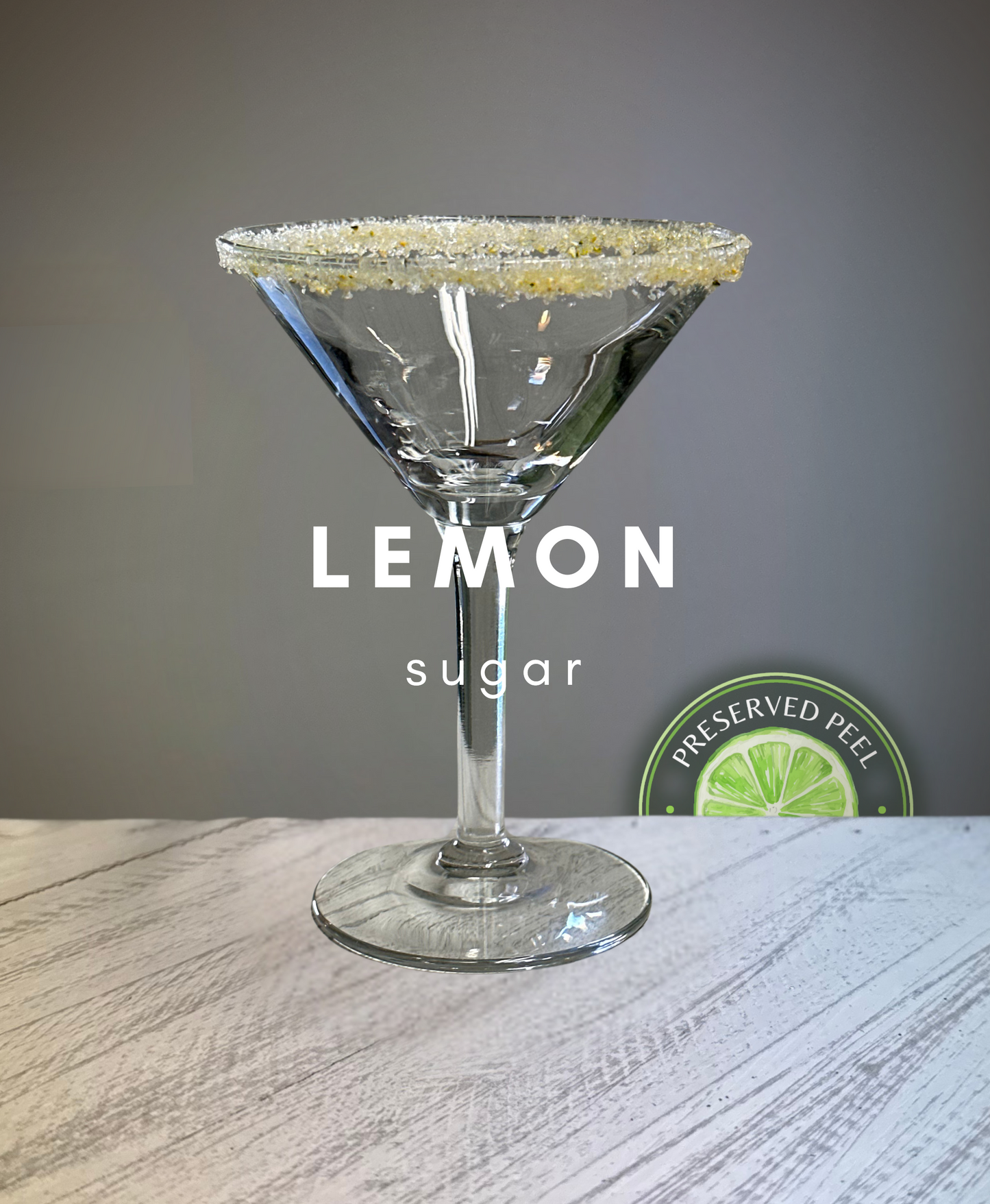 Lemon Sugar Rim – 2Lbs | Infused Sugar | Cocktail Rim