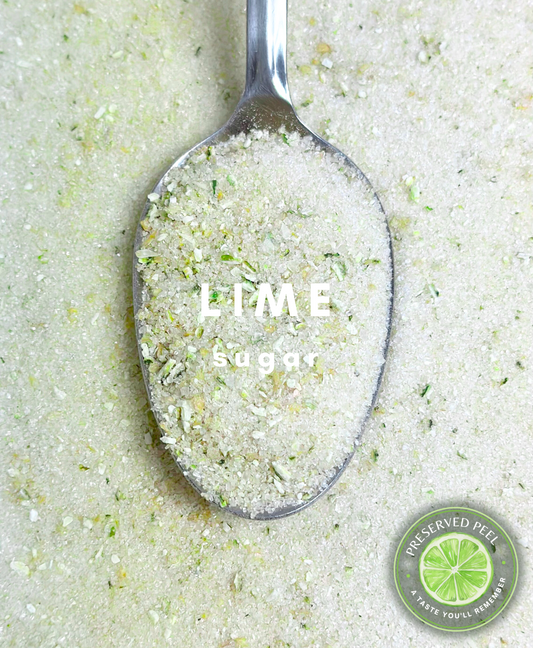 Lime Sugar Rim – 2Lbs | Infused Sugar | Cocktail Rim