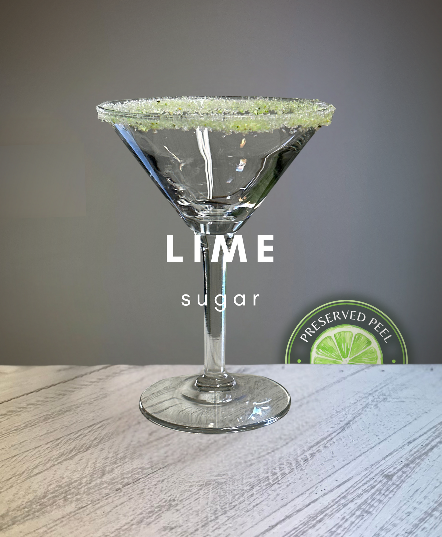 Lime Sugar Rim – 2Lbs | Infused Sugar | Cocktail Rim