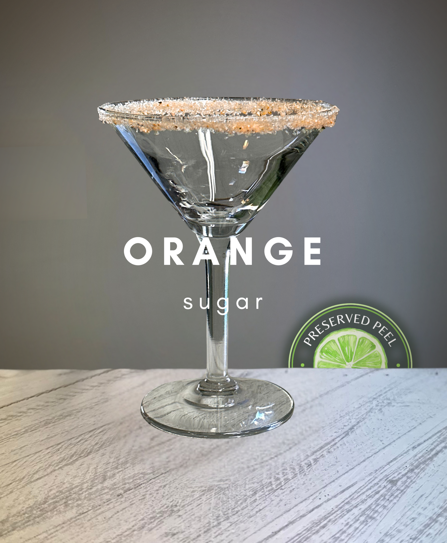 Orange Sugar Rim – 2Lbs | Infused Sugar | Cocktail Rim
