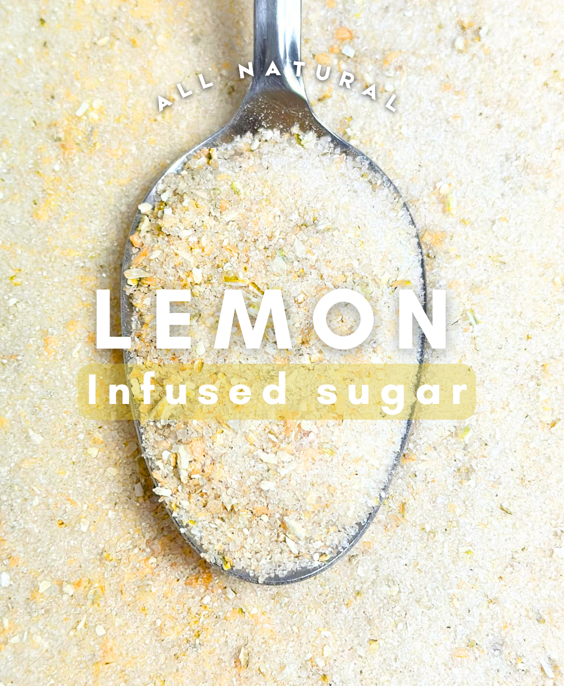 Lemon Sugar Rim – 2Lbs | Infused Sugar | Cocktail Rim