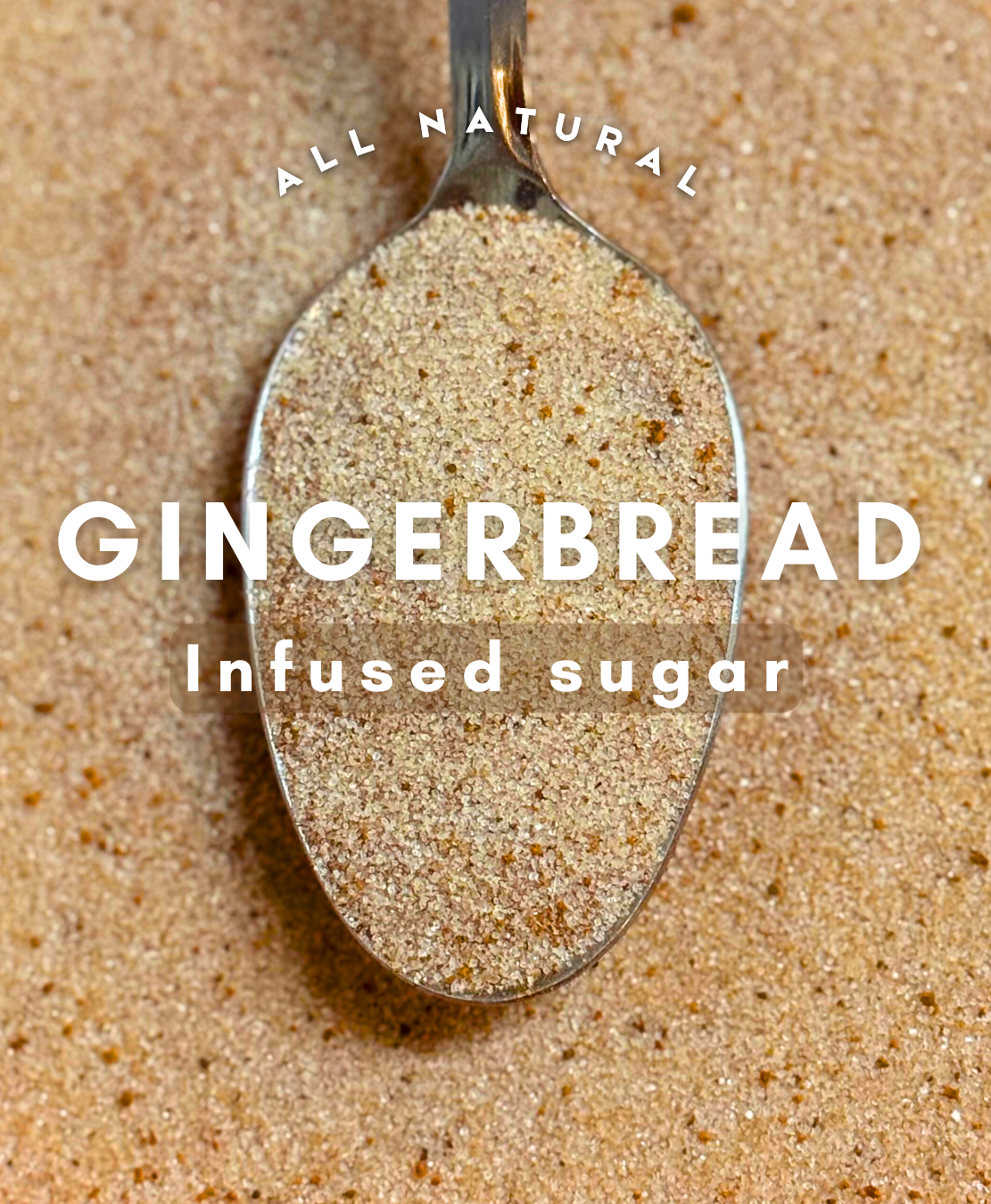 Gingerbread Sugar Rim – 2Lbs | Infused Sugar | Cocktail Rim