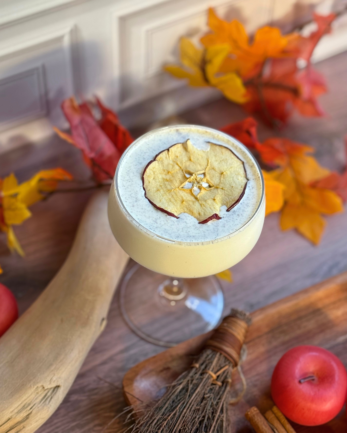 Seasonal Dried Apples | 20± Slices | DRIED FRUITS for Cocktail Garnishes & More