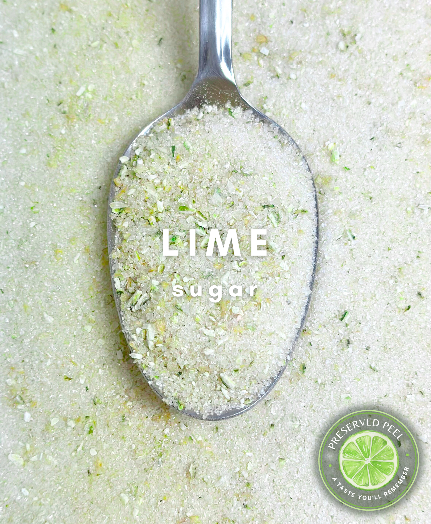 Lime Sugar Rim – 2Lbs | Infused Sugar | Cocktail Rim