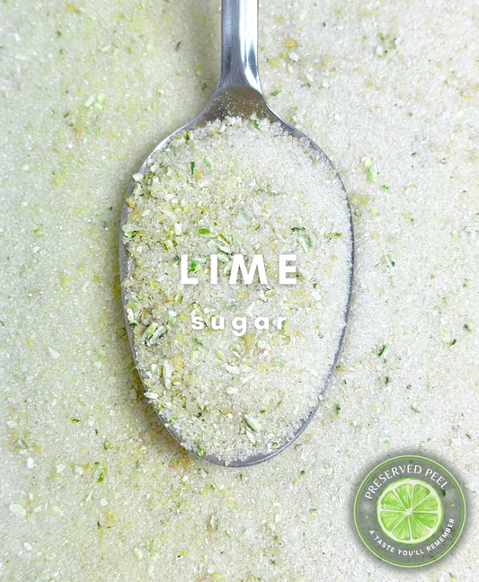 Lime Sugar Rim – 2Lbs | Infused Sugar | Cocktail Rim
