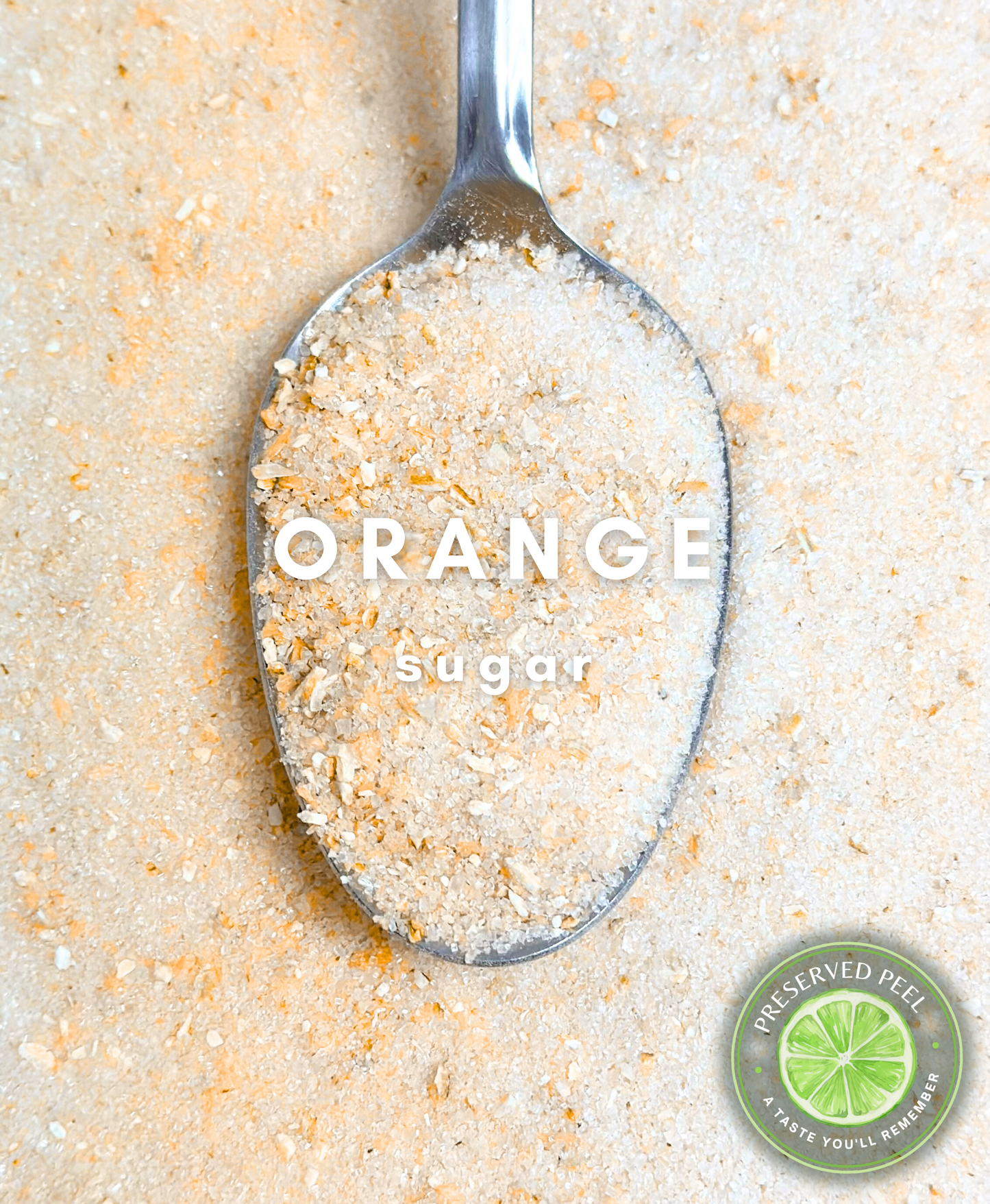 Orange Sugar Rim – 2Lbs | Infused Sugar | Cocktail Rim