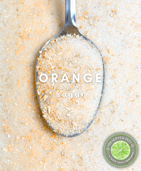 Orange Sugar Rim – 2Lbs | Infused Sugar | Cocktail Rim