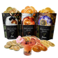 Dried Citrus Slices ⎮ Preserved Peel Citrus Collection⎮ SAVE 10% with our 3 PACK Dehydrated Fruit Garnish LIME - LEMON - ORANGE Cocktail Garnish Set.
