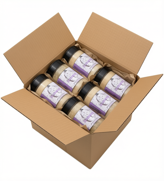Case⇢ Lavender Sugar Rim – 8oz | Infused Sugar | Cocktail Rim