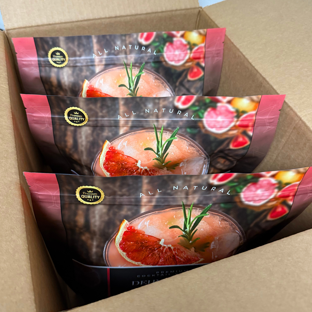 Case⇢ Bulk Dried Grapefruit Slices HALFS | 240± Servings | Preserved Peel Premium DRIED FRUITS | BULK SIZE | for Luxury Cocktail Garnishes for Bars and Home Hosts.