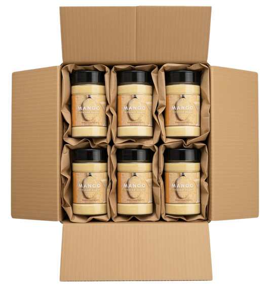 Case⇢ Mango Sugar Rim – 8oz | Infused Sugar | Cocktail Rim