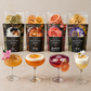 4 PACK Dried Citrus Pack ⎮150 Slices⎮ Preserved Peel Dried Citrus ⎮ Dried Fruit Garnish LIME - LEMON - GRAPEFRUIT - ORANGE