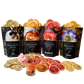 4 PACK Dried Citrus Pack ⎮150 Slices⎮ Preserved Peel Dried Citrus ⎮ Dried Fruit Garnish LIME - LEMON - GRAPEFRUIT - ORANGE