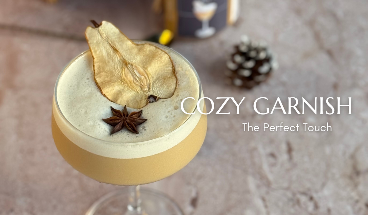Dried Pears Slices | 30± Servings | Preserved Peel Premium DRIED FRUITS for Cocktail Garnishes for Bars and Home Hosts.