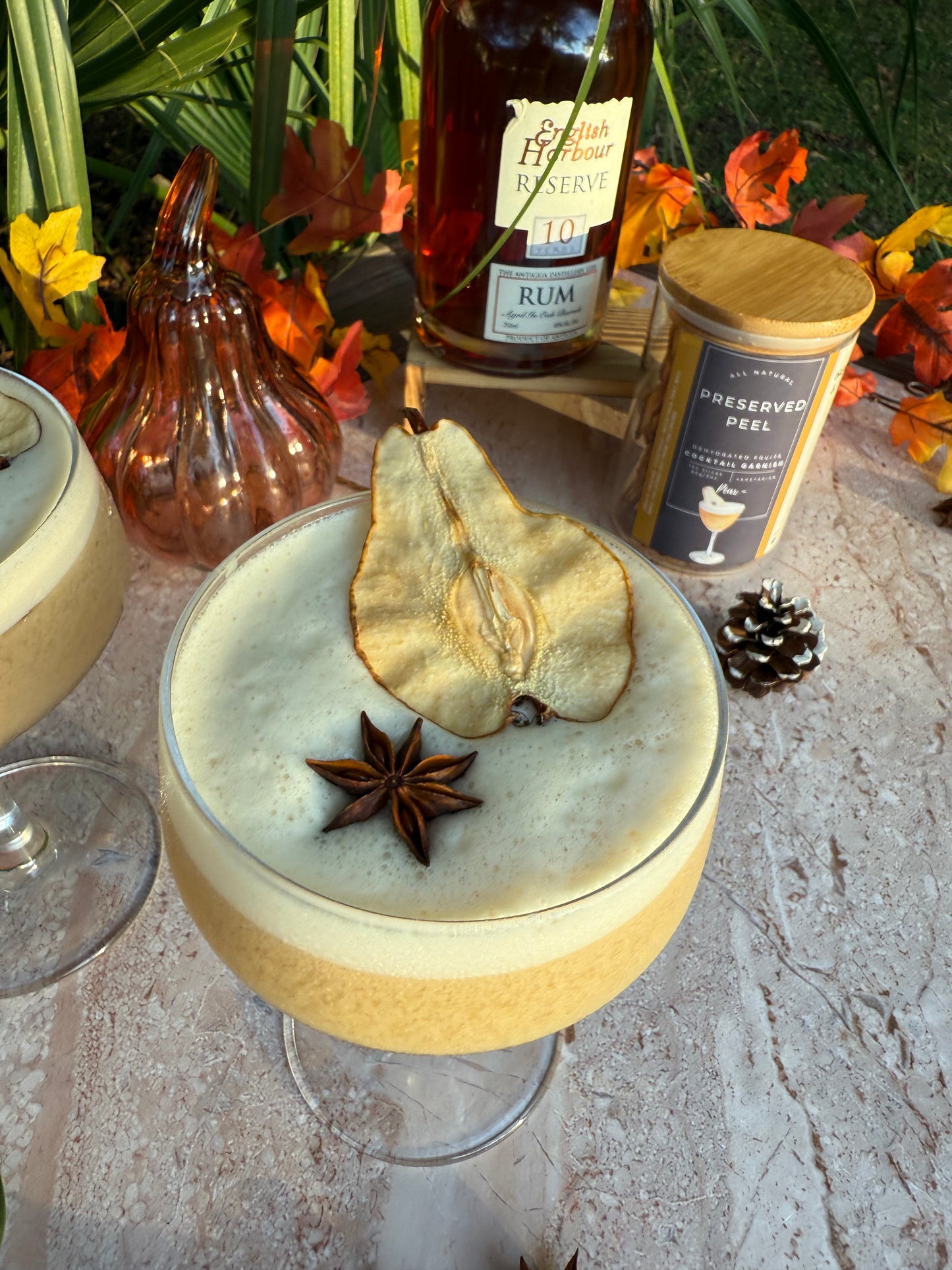 Seasonal Dried Pears | 16± Slices | DRIED FRUITS for Cocktail Garnishes & More