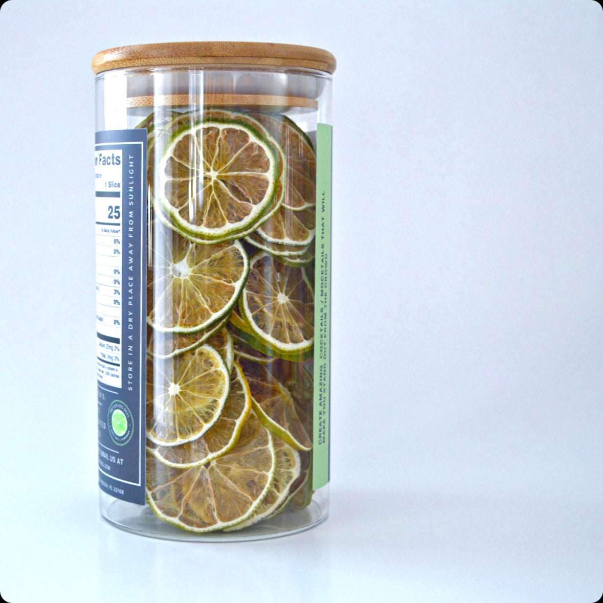 ECOFRIENDLY Dehydrated Limes β Preserved Peel
