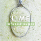 Lime Sugar Rim – 8oz | Infused Sugar | Cocktail Rim