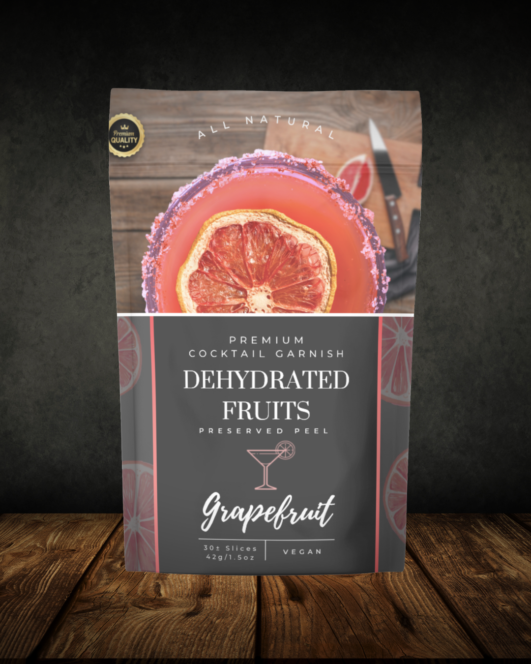 Dehydrated Grapefruit Slices