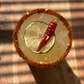 spicy margarita garnished with dried sichuan peppers from Preserved Peel